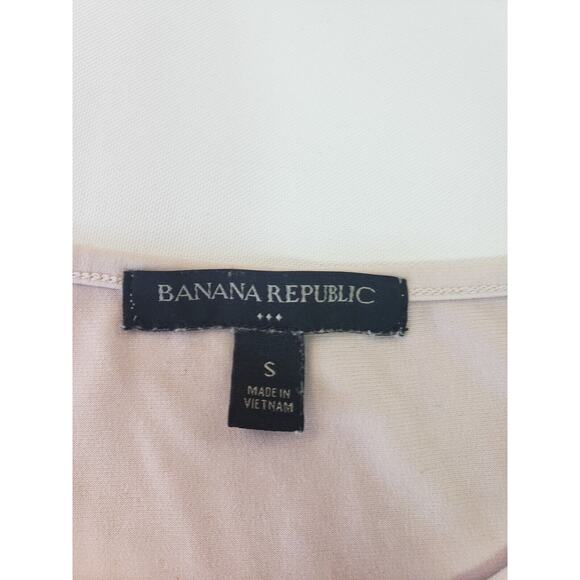 Banana Republic Pink Top sz S Lace Fairy Boho Cottagecore Whimsical Boho Neutral - Picture 3 of 10